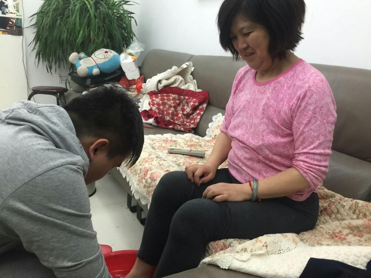 你为父母洗过脚吗? 你为父母洗过脚吗?