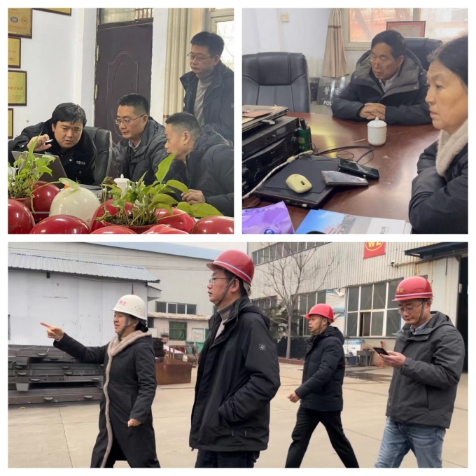 欢迎洛阳客户到郑州钢模板厂家参观考察 欢迎洛阳客户到郑州钢模板厂家参观考察